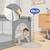 New Playpen (51”×51”) for Baby and Toddlers (Grey) + Pull up Rings! 6 thumbnail