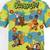 Scooby Doo Mystery Machine button down short sleeve Hawaiian shirt XL 3 thumbnail