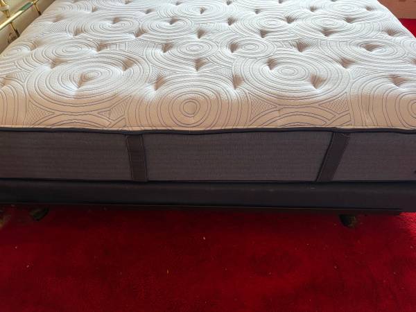 King size Mattress Serta Perfect Sleeper & split box spring