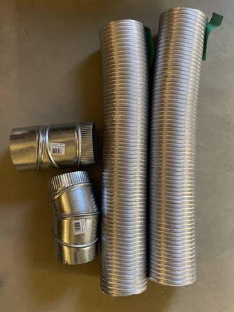 Flexible aluminum ducts and adjustable elbows 1