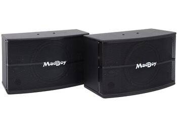 MadBoy® SCREAMER-310 10" passive karaoke speakers 2 x 155 W 1