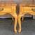 Set of 3 Solid Oak Queen Anne Tables 8 thumbnail