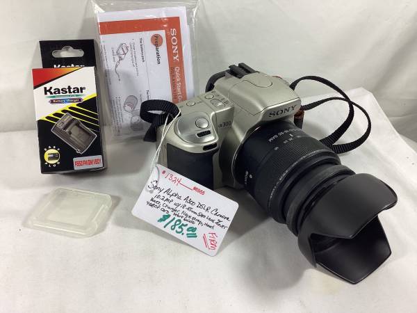 Sony Alpha A300 DSLr 10.2MP Digital Camera Bundle 1