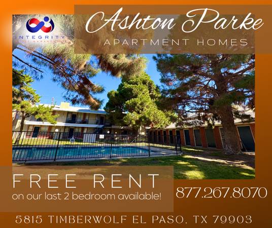 PAY $0 RENT AT MOVE IN !! TOUR TODAY !! 1