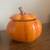 Teleflora Orange Ceramic Pumpkin Cookie, Candy Jar 8” x 7” - Like New 20 thumbnail
