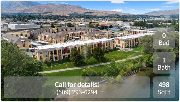 $1,315 / 498ft2 - Cozy studio on the first floor! 1 Month free! (Wenatchee)63845969467393121