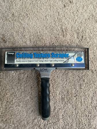Ceiling Texture Scraper with Scrub Brush For Sale $35.00. 1