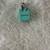 Tiffany & Co Blue Enamel Sterling Silver Shopping Bag Tote Charm, Germany 5 thumbnail