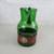 Providentiae Memor Emerald Green Glass Pitcher 9" Tall 2 thumbnail