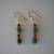 Red Spot Jade, Goldstone Necklace and Earrings 2 thumbnail