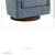 AllModern Bennett Upholstered Swivel Barrel Chair 4 thumbnail