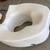 New: White Toilet Seat Riser 9 thumbnail