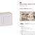 Shaker White Double-Door Wall Cabinet (36" wide × 18" high) 1 thumbnail