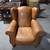 Leather and Cowhide Wing Chair  by Old Hickory Tannery 2 thumbnail