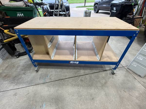 Kreg Work Table with Festool tool accessories 1
