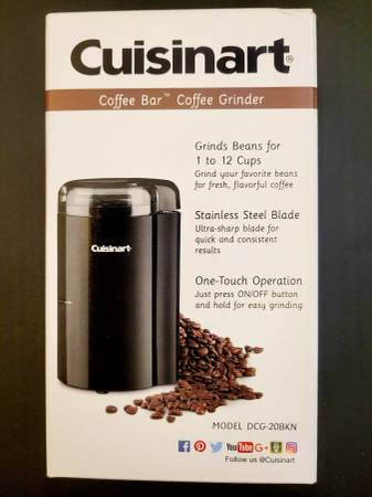 Cuisinart Electric Coffee Grinder, NIB 1