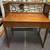 Vintage antique solid wood desk excellent condition 1 thumbnail