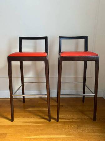 2 Andreu World Designer Bar Stools - Spain National Design Winners 1