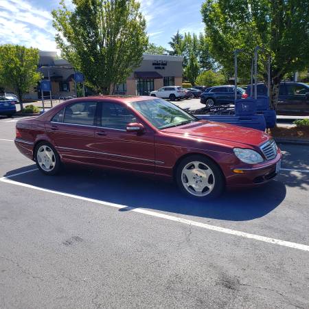 2004 Mercedes S600 - $11,000 (Seattle, WA)63473501979009120