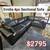 New Emilia 100% real Leather 4pc Sectional 1 thumbnail