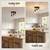 Semi Flush Mount Ceiling Light, 3-Light Close to Ceiling Light Fixtures, Vintage 7 thumbnail