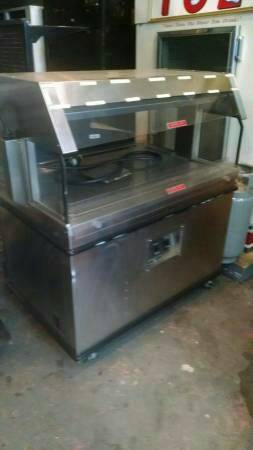 Nsf hot food display case 1