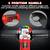 Cordless Angle Grinder Tool Set, 21V Power Angle Grinder with 4.0Ah Ba 7 thumbnail
