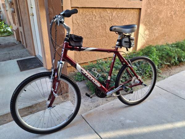 CANNONDALE HYBRID BIKE 21 SPEEDS TIRE 26 SIZE L 1