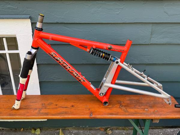 Santa Cruz Heckler old school MTB 90s miUSA Fox - bicycles - by