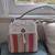 Kate Spade pink and white striped bag 1 thumbnail