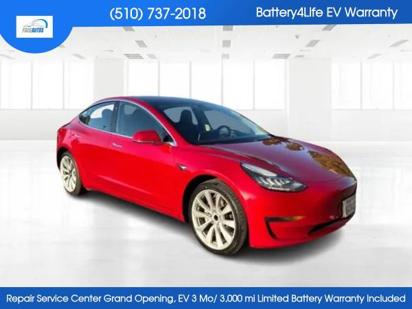 2018 Tesla Model 3 Long Range Sedan 4D 1
