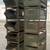 Vintage Stackable Steel Storage Bins With Racks. 2 thumbnail