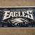 Philadelphia Eagle license plate with autographs & window cling 1 thumbnail