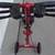 Steerable knee scooter / walker with 2 hand brakes, red.  Bnehs brand. 4 thumbnail