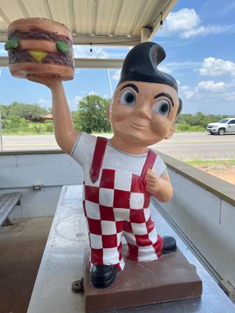 Bob's Big Boy Cast Metal Statue for Sale 1