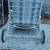 1960s iron white Shabby Chic Chaise Lounger reclining Chair 7 thumbnail