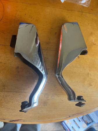 61 Impala rear bumper guards 1