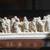 Vintage Small Last Supper Sculpture Figurine by Cultured Marble Jesus 5 thumbnail