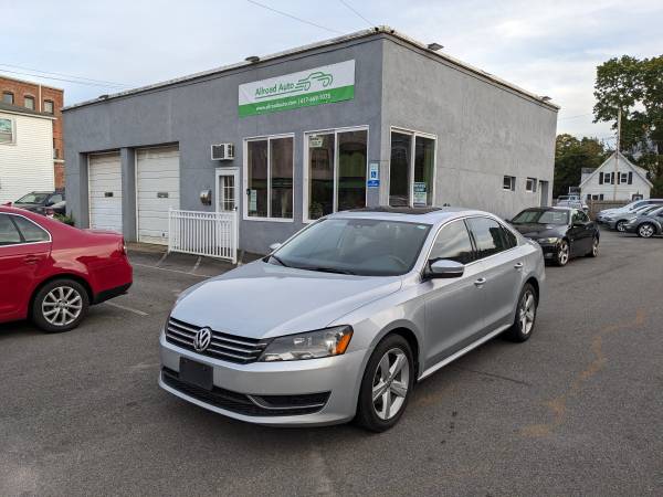 2013 VOLKSWAGEN PASSAT 2.5 SE, AUTOMATIC, LEATHER, SUNROOF. - $6,595 (WHITMAN MA)63618067950851120