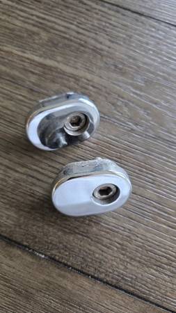 Passenger peg chrome mount covers for Indian motorcycle 1