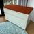 Steelcase filing cabinet - 1-1/2 drawer lateral file flush steel front 1 thumbnail