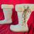 UGG Suede Women’s Size 8 Shearling Winter Snow Boots 2 thumbnail