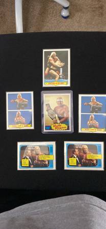 1985 Topps WWF Hulk Hogan Trading Cards 1