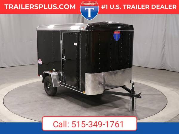 2026 Interstate 6X10 Victory Enclosed Cargo Trailer Black 1