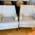 Light Grey Fabric Button-tufted Armchairs (2) 1 thumbnail