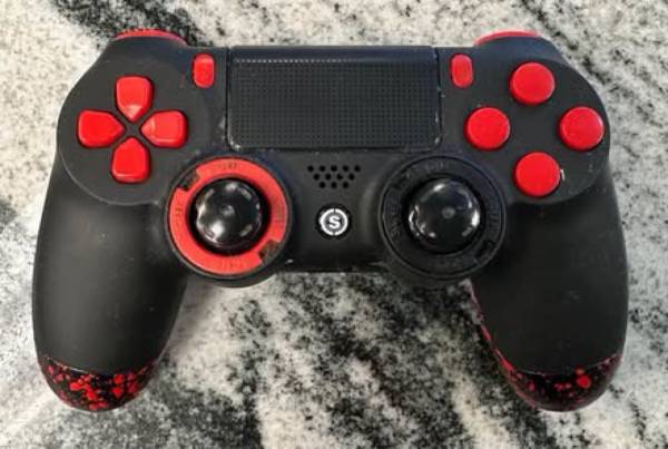 SCUF Infinity 4PS Pro PS4 Wireless Gaming Controller Black/Red 1