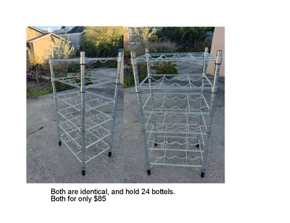 2 Wine Racks 1