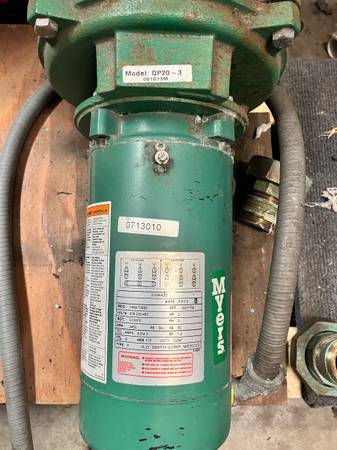 2HP Meyers WP-20-3 1