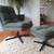 Swivel chair with ottoman 1 thumbnail