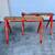 Folding Steel Sawhorse . Easy transport. Good quality. Very stable 1 thumbnail